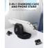 Anker Soundcore P40i Bluetooth Headphones, 11mm Drivers, Adaptive ANC, 6 Mics, AI Clear Calls, Wireless Charging Compatible, BT5.3, IPX5 Water-Resistant, up to 60H Playtime, Built-In Phone Stand - Black